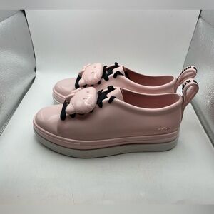 Melissa X Hello Kitty Sanrio pink platform sneakers size 4